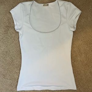 Intimately Free People scoop neck fitted top